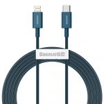 Baseus Cabo Superior Typ C - Lightning Fast Charging Data Cable Power Delivery 20 W 1 M Azul (Catlys-C03) - 6953156205376