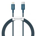 Baseus Cabo Superior Typ C - Lightning Fast Charging Data Cable Power Delivery 20 W 1 M Azul (Catlys-A03) - 6953156205321