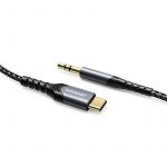 Joyroom Cabo Stereo Audio Aux Cable 3,5 mm Mini Jack - usb Smartphone 2 M Black (Sy-A03) - 6941237136749