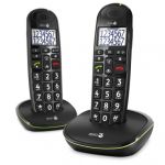 Telefone Fixo Doro Phone Easy 110 2 S/fios Preto 6219