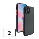 Kit Capa Traseira Proteção Camara + Suporte Magnético para iPhone 13 Pro Max Black - 7427285584521