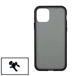 Kit Capa Traseira Anti Choque Fumada + Suporte Magnético Com Pernas para iPhone 13 Pro Max Black - 7427285580363