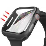 Capa de Proteção + Vidro para Apple Watch Series 7 - 45mm Black - 7427285581377