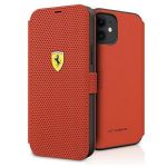Capa Livro Horizontal Capa Fespeflbkp12sre iphone 12 Mini 5,4" Czerwony/vermelho On Track Perforated - 3700740492574