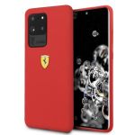 FERRARI Capa Silicone Traseira Capa Hardcase Fessihcs69re S20 Ultra G988 Czerwony/vermelho - 3700740473344