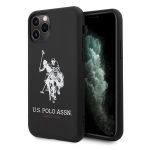 US Polo Capa Silicone Traseira Capa Ushcn65slhrbk iphone 11 Pro Max Czarny/preto Collection - 3700740474525