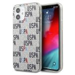 US Polo Capa Ushcp12spcuspa6 iphone 12 Mini 5,4" Bia?y/branco Logo Mania Collection - 3700740487419