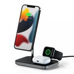 Satechi 3 em 1 Magnetic Wireless Charging Stand