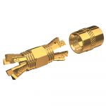 Shakespeare Marine Gold Splice Connector For RG-8X or RG-58/AU Coax.