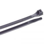 Ancor 6" UV Black Standard Cable Zip Ties 100 Pack