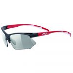 Uvex Óculos Sportstyle 802 Vario Black / Red Silver Mirror