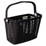 Bellelli Alforjes Front Plastic Basket With Support Black