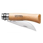 Opinel Pocket Knife No. 07 Stl. Steel Blade W. Wood Handle - 654