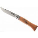 Opinel Pocket Knife No. 06 Stl. Steel Blade W. Wood Handle - 404