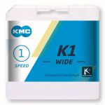 Kmc K1 Wide 100 Links Silver / Black - 31239