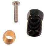 Shimano Olive/insert Pin/connecting Bolt for Sm-bh90 Kit Black - 8JA98010