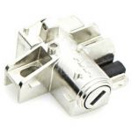 Axa Bosch 2 Lock for Frame Assembly Silver - 267170/55921195HC