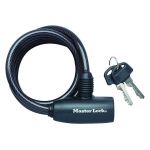 Master Lock Padlock Cable Key 1800 X 8 mm Black - 8126EURDPRO