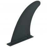 Aleta Central P/ Prancha De Sup 18,3x21,2 Cm Plástico Preto - 92207