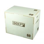 BOXPT Caixa de Pliometria de Madeira 50/60/75cm - CPMADROCK