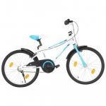 Bicicleta Junior Roda 20" Azul e Branco - 92183