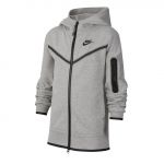 Nike Sweatshirt Sportswear Tech Flee Cinzento / Preto 14 Anos