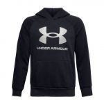 Under Armour Sweatshirt Fleece Rival Big Logo Preto 12 Anos