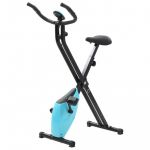Bicicleta Estática X Magnética Com Medição Pulso Preto E Azul - 90482