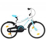 Bicicleta De Criança Roda 18" Azul E Branco - 92182