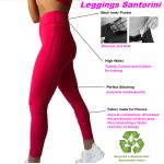 BAO Activewear Leggings Santorini Rosa L