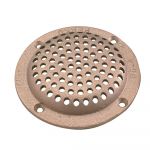 4" Round Bronze Strainer MADE IN THE USA - 0086DP4PLB
