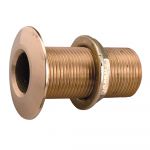 3/4" Thru-Hull Fitting w/Pipe Thread Bronze MADE IN THE USA - 0322DP5PLB