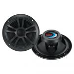 Boss Audio MR6B 6.5" Dual Cone Marine Coaxial Speaker (Pair) - 180W - Black - MR6B