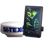 SI-TEX T-760 Compact Color Radar w/4kW 18" Dome - 7" Touchscreen - T-760