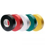 Ancor Premium Assorted Electrical Tape - 1/2" X 20' - Black / Red / White / Green / Yellow - 339066