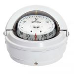 Ritchie S-87W Voyager Compass - Surface Mount - White - S-87W