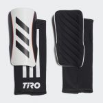 Adidas Caneleiras Tiro League White / Black / Black / Solar Red L - GK3534-0004-L