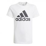 adidas T-Shirt Essentials White / Black 128 - GN3994-128