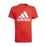 adidas T-Shirt Essentials Vivid Red / White 140 - GN3993-140