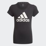 adidas T-Shirt Essentials Black / White 164 - GN4069-164