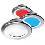I2Systems Inc i2Systems Apeiron A3120 Screw Mount Light - Red, Cool White & Blue - Chrome Finish - A3120Z-11HAE