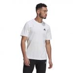adidas T-Shirt Essentials White / Black XL - GK9640-XL