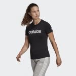 adidas T-Shirt Justa Essentials Black / White L - GL0769-L