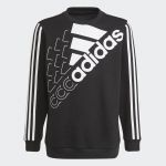 Adidas Sweatshirt Essentials (Unissexo) Black / White 164 - GS2180-164