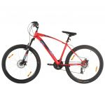 Bicicleta de Montanha 21 Velocidades Roda 29&quot; 48 cm Vermelho