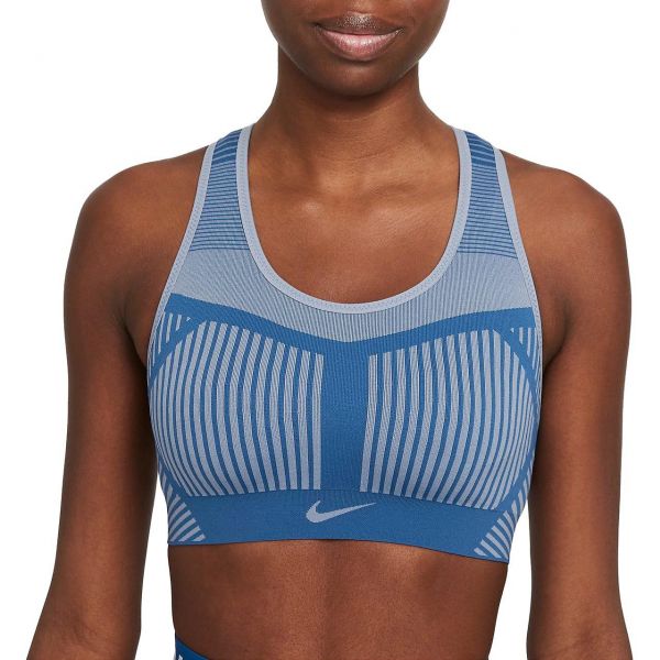 Nike Soutien Fe/nom Flyknit S High-support Non-padded Sports Bra