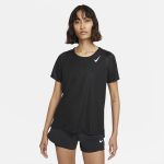 Nike T-Shirt Dri-fit Race Preto / Cinzento Xs