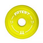 Fittest Disco Fracional Borracha 1.5kg - FRACPU15
