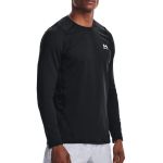 Under Armour Camisola Ua Cg Armour Fitted Crew-blk 1366068-001 Xl Preto