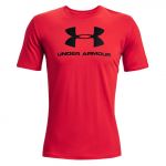 Under Armour T-Shirt Sportstyle Logo Vermelho / Preto